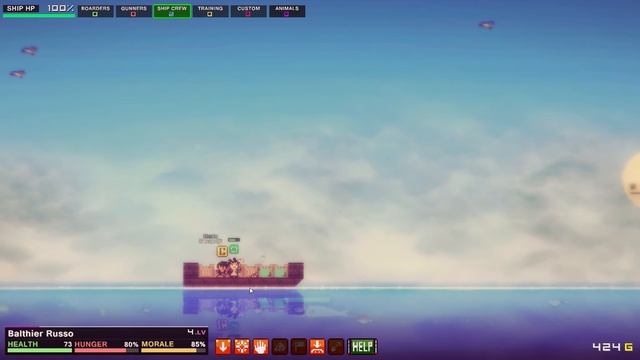 Pixel Piracy - How to clean the poop of the ship - guide tutorial. смотреть онлайн