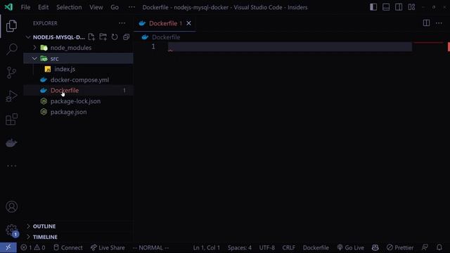 Docker Compose con Nodejs y MySQL Tutorial смотреть онлайн