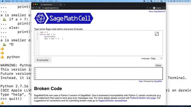 Playing Collatz Conjecture with while loop in Python смотреть онлайн