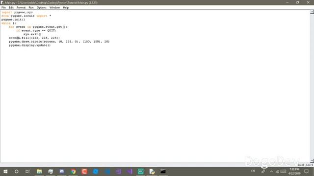 How to make a simple game on python #1 смотреть онлайн