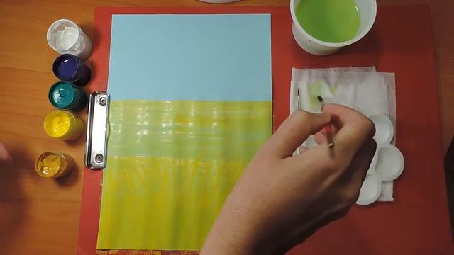 Рисуем колоски в поле смотреть онлайн