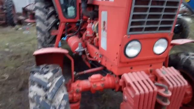 Подогрев и догрузка на МТЗ 82 смотреть онлайн
