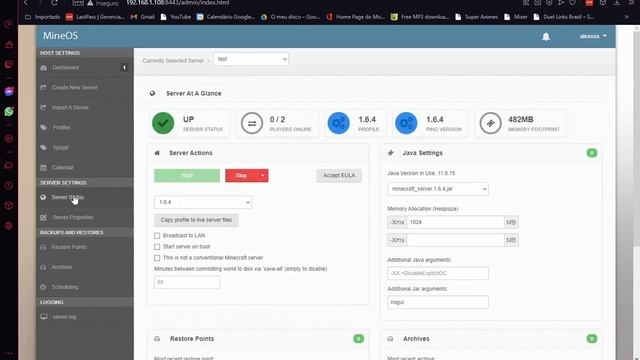 how to make a minecraft server with mineOS смотреть онлайн
