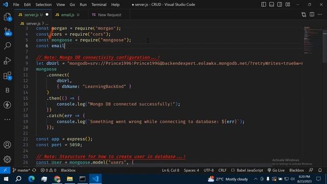 Back-End Tutorial | Send Emails in Node JS | NodeMailer Tutorial (Part - 1) смотреть онлайн