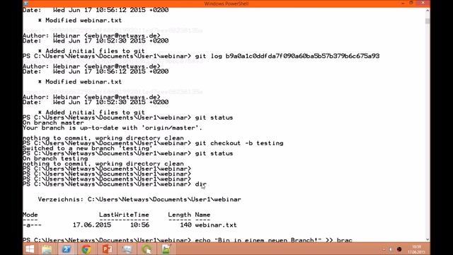 Git: Grundlagen der Versionsverwaltung (Webinar vom 17.06.2015) смотреть онлайн