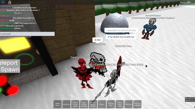 Roblox #7 Pt.1 - Undertale RP - Aftertale Sans! смотреть онлайн