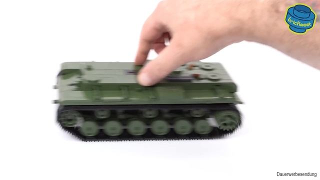 KV-1 SOVIET HEAVY TANK - COBI 2555 (Speed Build Review)