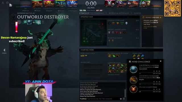 MMR RECOVERY JOURNEY - APIN DOTA 2 LIVE NOW - Dota 2 Indonesia смотреть онлайн