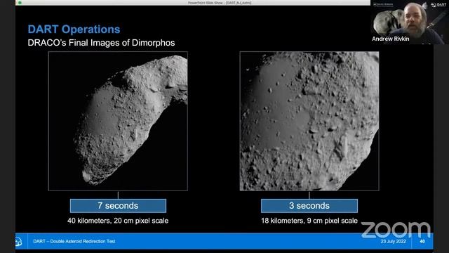 NASA’s Double Asteroid Redirection Test (DART) mission смотреть онлайн