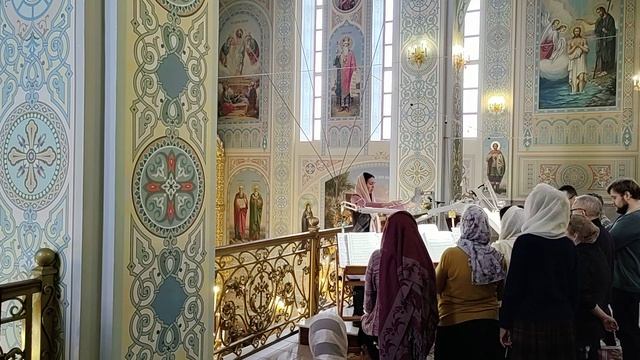 «Достойно есть...» (Г.Н Лапаев). Регент Екатерина Артюхова. смотреть онлайн