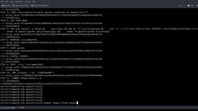 Build image httpd utilizando podman смотреть онлайн