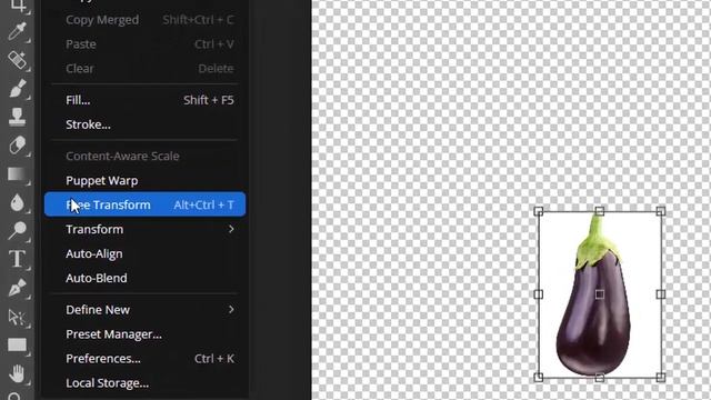 Intro to Photopea - the Eggplant Monster