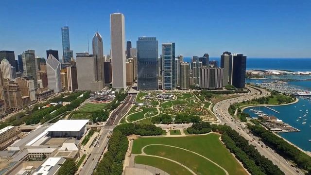 INCREDIBLE Chicago, Illinois travel highlights in 4k, USA ?? смотреть онлайн