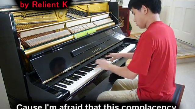 Relient K - Be My Escape (Piano Cover) Music Video смотреть онлайн