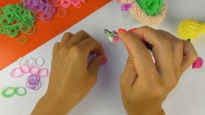 Улитка Кося из резинок Лумигуруми. Как сплести Улитку из резинок