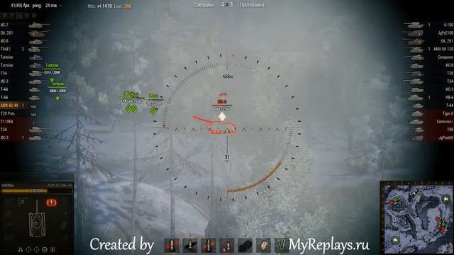 WOT: Arctic Region - AMX AC Mle. 1948 смотреть онлайн