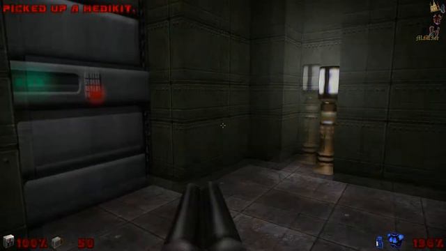 Doom 2 (jDoom) 100% walkthrough - Level 4 The Focus (all secrets) смотреть онлайн