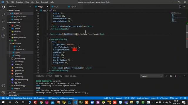 #07 - React Native İle Mobil Uygulama Geliştirme: State Kavramı (useState) смотреть онлайн