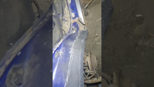 Субару ремонт задней арки смотреть онлайн