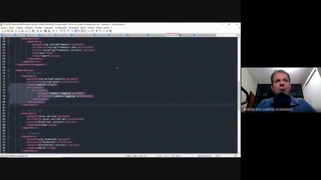 Aula 10 - Layout com fragmentos, favicon, Configurando o SLF4J com Log4j e níveis de log com Log4j смотреть онлайн