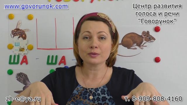 Автоматизация звука "Ш". Начальный этап. смотреть онлайн