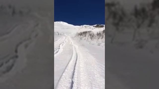 Хибины 2017 Апрель Снегоходы крутой склончик ЧеРайдеры смотреть онлайн