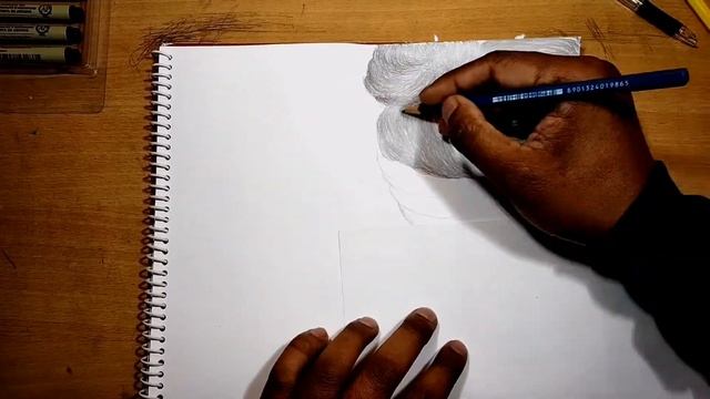 Beautiful hair sketch | texture sketch | Pen Pencil Waala смотреть онлайн