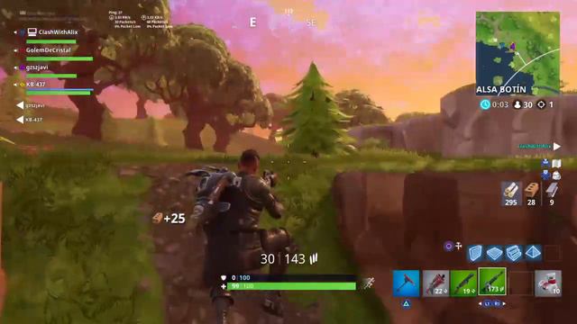 JUGANDO EN LA NUEVA ACTUALIZACIÓN  DE FORTNITE