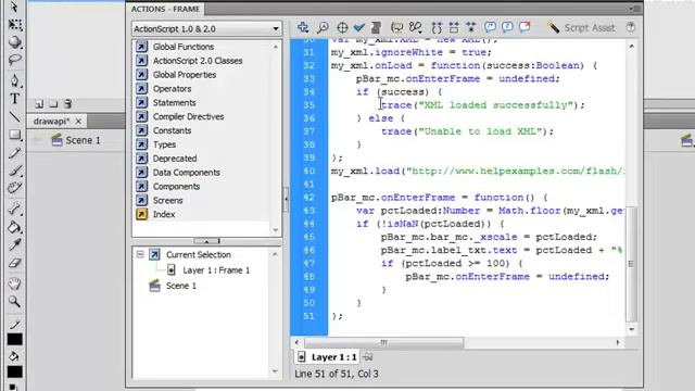 Creating a Progress Bar to Display Data Loading Progress In Adobe Flash.mp4 смотреть онлайн
