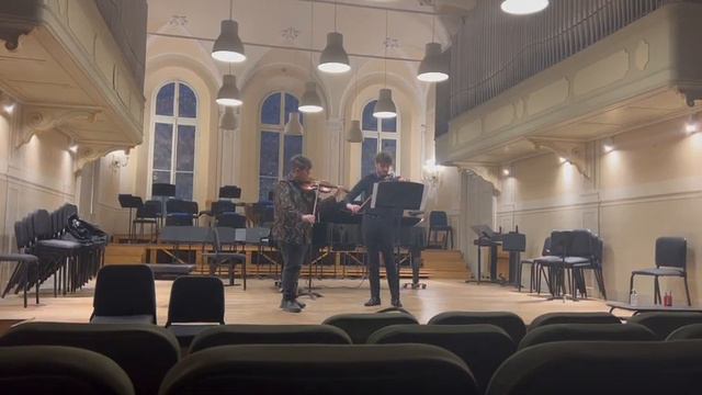 Passacaglia Haendel-Halvorsen for 2 violin смотреть онлайн