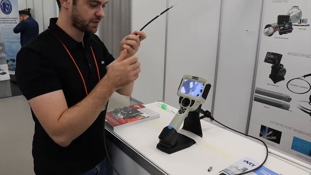 Видеоэндоскоп eVIT FS PRO. Выставка "Дефектоскопия / NDT Novosibirsk 2019" смотреть онлайн