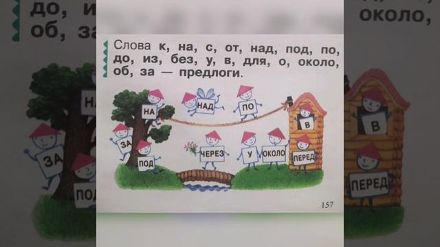 Урок русского языка во втором классе.Тема: Основные части речи.Предлог. смотреть онлайн