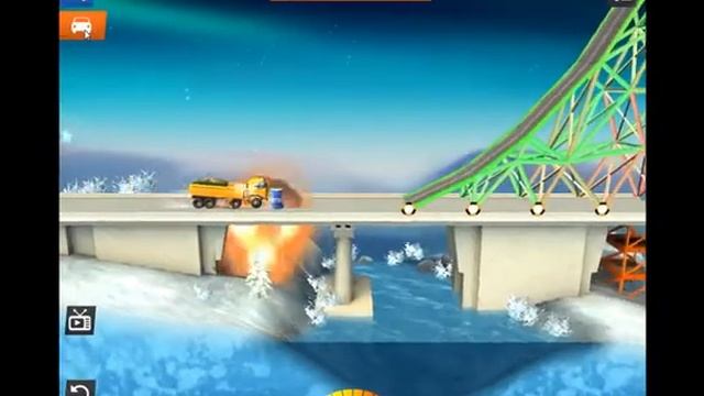 Bridge constructor stunts Опасный поворот смотреть онлайн