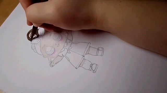 Кукла ЛОЛ сюрприз конфетти как нарисовать / speed drawing Can do baby CONFETTI POP. L.O.L SURPRISE смотреть онлайн