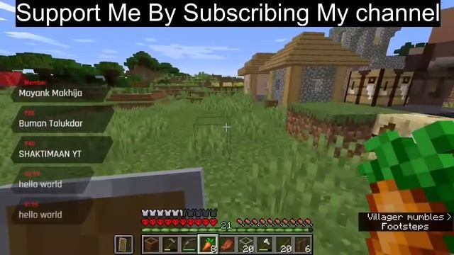 I BUILT IRON FARM WITHOUT ZOMBIE IN MINECRAFT HARDCORE SERIES EPISODE 1India смотреть онлайн