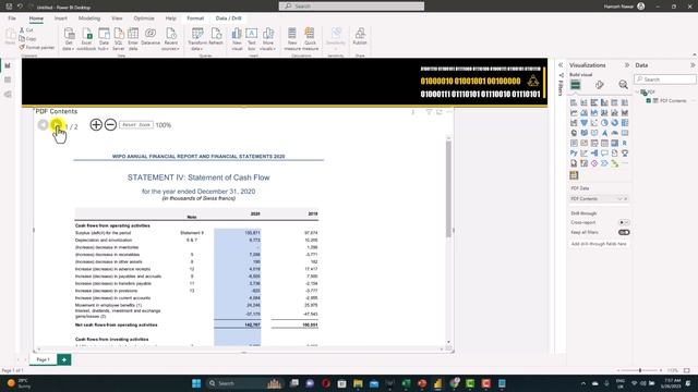 Embedding PDFs in PowerBI смотреть онлайн