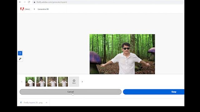 ADOBE FIREFLY GENERATIVE FILL AI PHOTOSHOP TUTORIAL смотреть онлайн