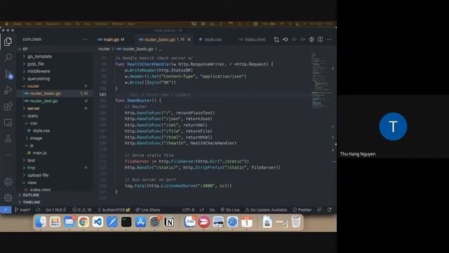 Buổi 7 - Đào tạo Golang 2021 09 30 at 20 03 GMT 7 смотреть онлайн