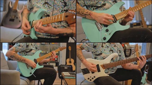 Ibanez AZ242-SFM/Guitar Test смотреть онлайн