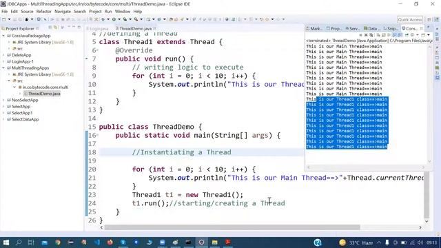 Multi Threading in Java session-2 | What is Thread | Java Training in Kanpur India by Kayum Sir смотреть онлайн