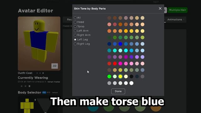 HOW To Make SLICER Avatar. #roblox #baller смотреть онлайн