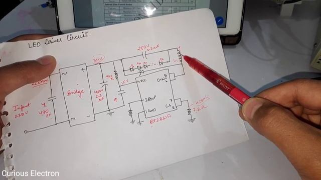 How LED Driver Circuit Works | BP2831 IC