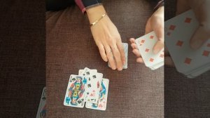 Карточная игра в "Туалет".