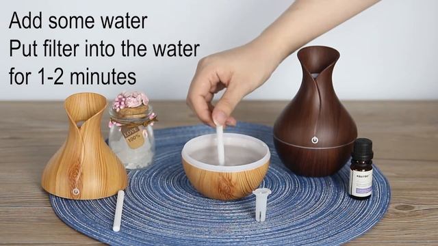 130ml USB Ultrasonic Air Humidifier Wood Grain Air Purifier|KBAYBO смотреть онлайн