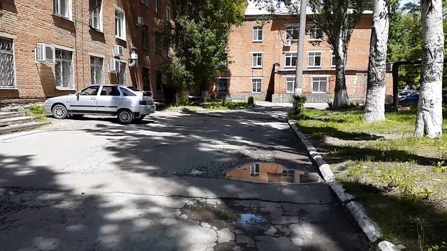 Больница детская ДКРО поликлиника снаружи городской больничный медицинский комплекс город Шахты 201 смотреть онлайн