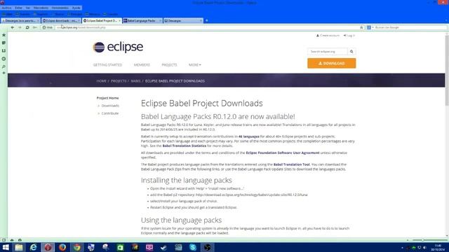 Tutorial Instalación Java y Eclipse+Pack Idiomas смотреть онлайн