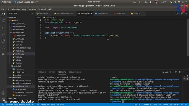 Django Channels JWT Authentication and Deployment смотреть онлайн