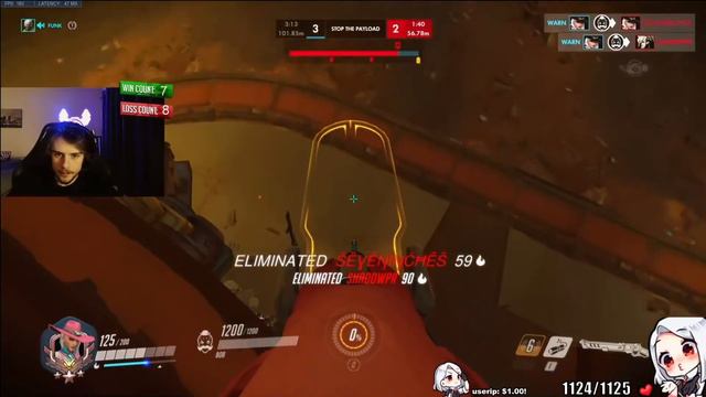 I dropped to masters and got recognized.. (Overwatch) смотреть онлайн