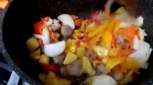 Картофельный Соус с мясом.Классический.
