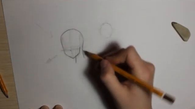 Как рисовать аниме "Голова" смотреть онлайн